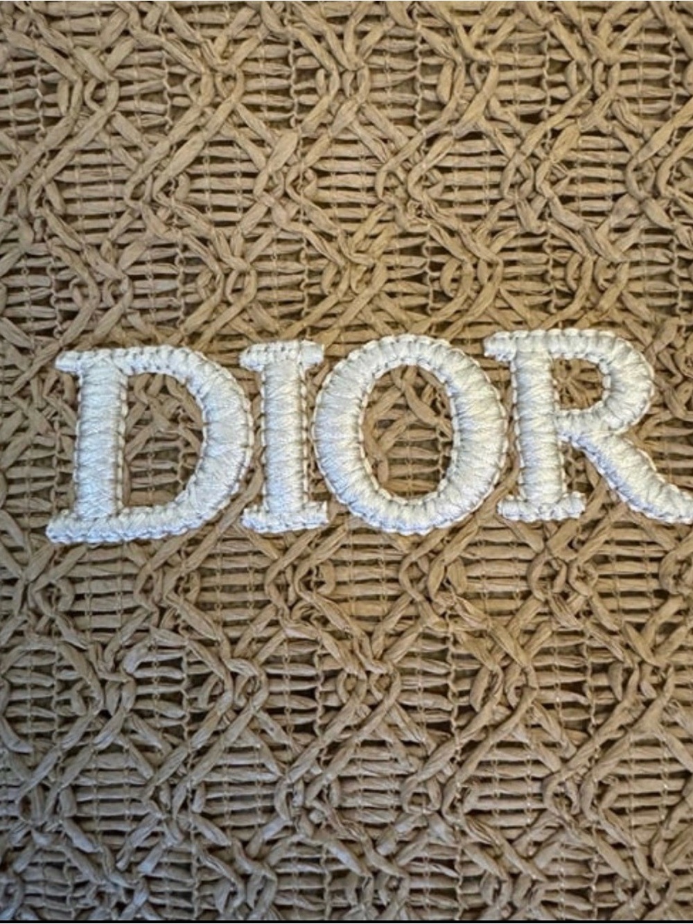 Dior Beauty Raffia Small Tote Bag GWP/Novelty - Picture 3 of 8